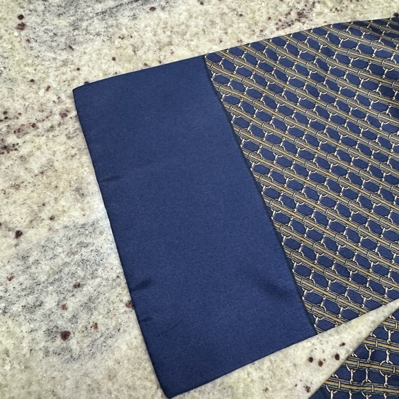 Ascot Tie Silk Scarf - Picture 2 of 4